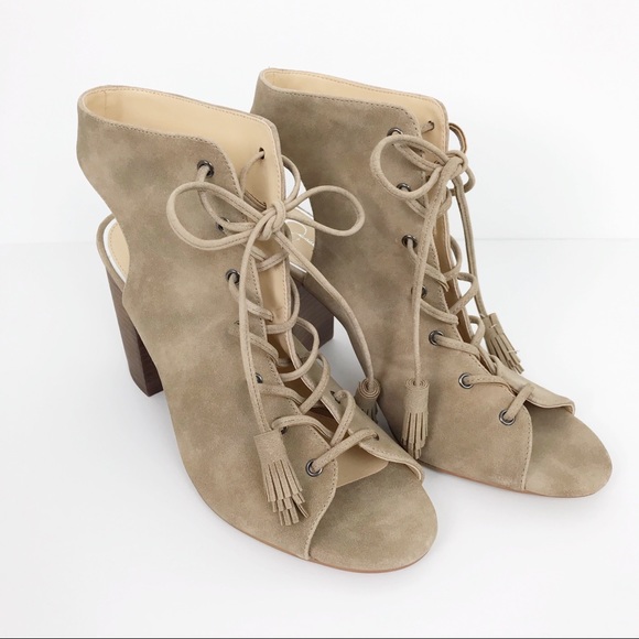 jessica simpson lace up booties